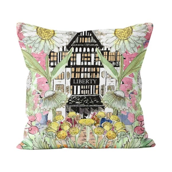 Claire Louise Liberty In Full Bloom 45cm x 45cm Double Sided Cushion