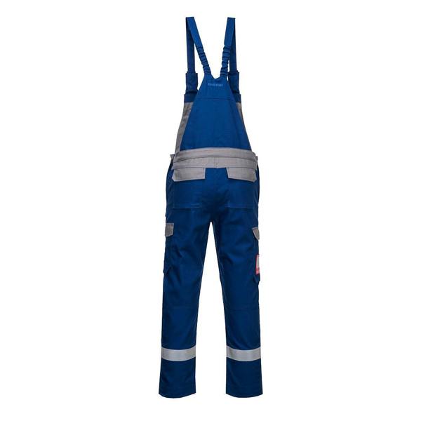 Bizflame Industry Two Tone FR Bib and Brace Portwest
