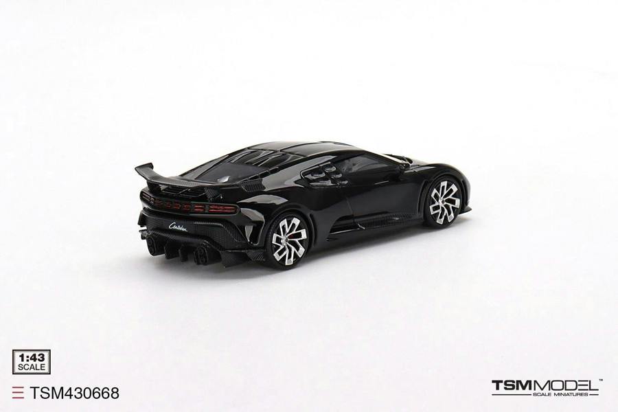 MCSlots Bugatti Centodieci Black 1:43 Scale TSM430668