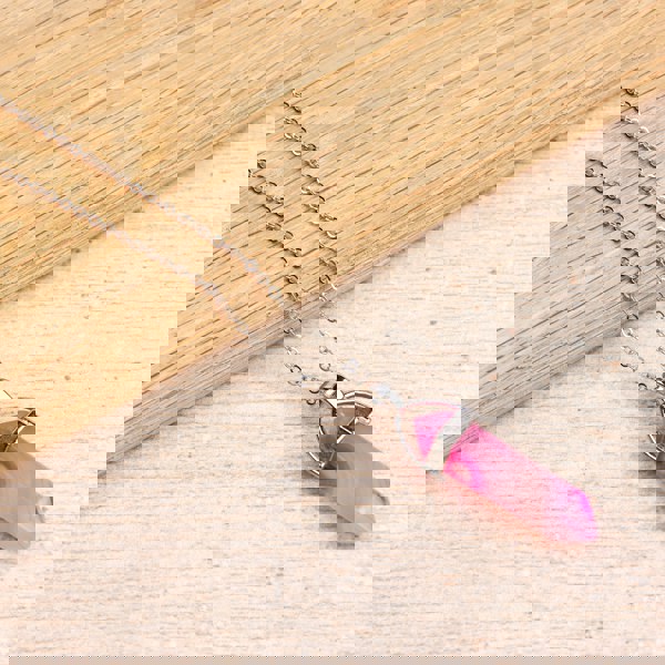 Myga Silver Plated Crystal Pendant