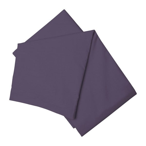 Belledorm Easycare Percale Flat Sheet - Mauve