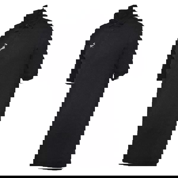 Umbro Boys Essential Polo Shirt - Black/White - 