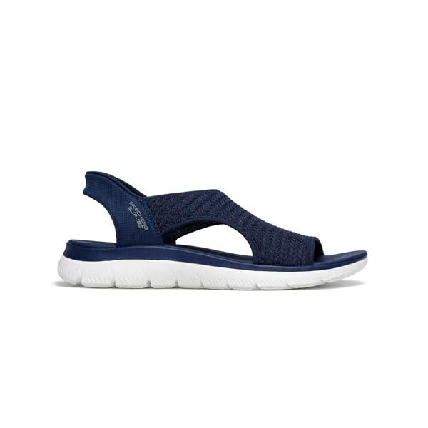 Skechers SUMMITS SANDAL - SWEETLY EVOL Cross Strap Sandals   in  Navy