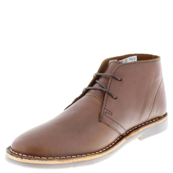Thomas Crick Red Tape Crick Gobi Leather Mens Lace Desert Boots