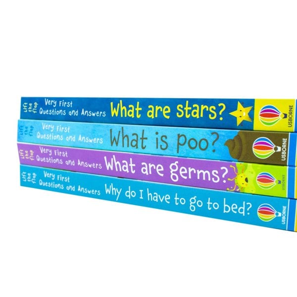 Lift-The-Flap Very First Questions & Answers Collection 2 - 4 Book Set