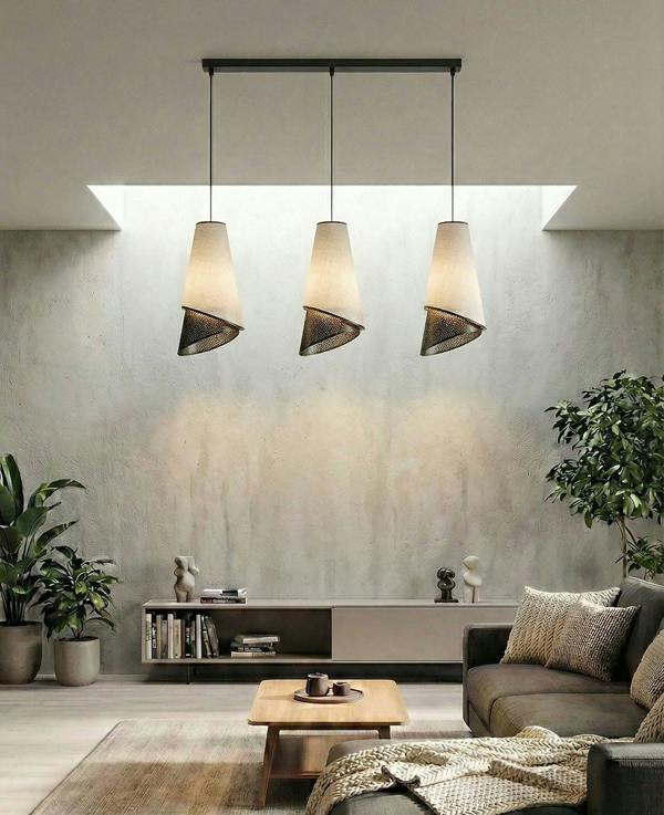 Emibig MODA Pendant Lamp 3 x E27 Black / Grey