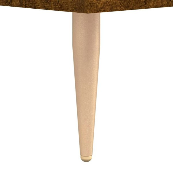Berkfield Bedside Cabinet Smoked Oak 40x40x66 cm Engineered Wood