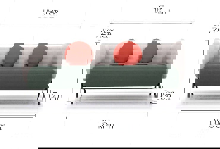 K912 Kid Three Seater Sofa-Weilai Concept-Weilai Concept