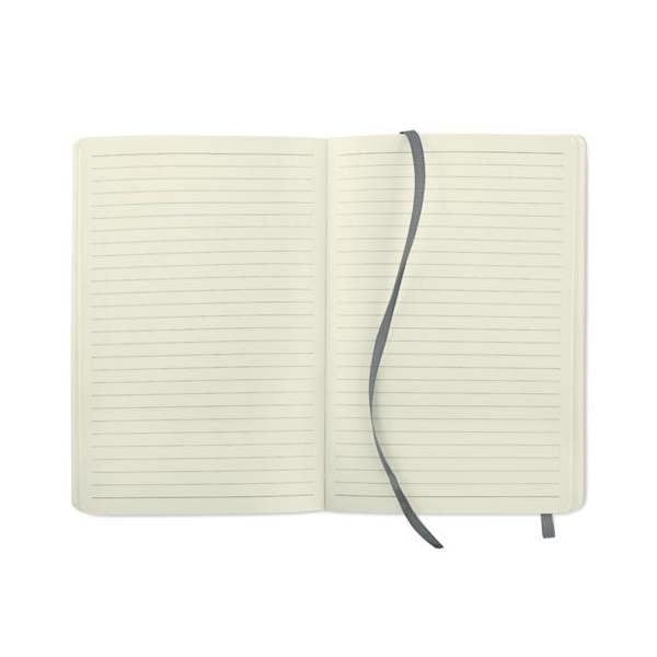 MidOcean Breta Recycled A5 Notebook - Stone Grey - 