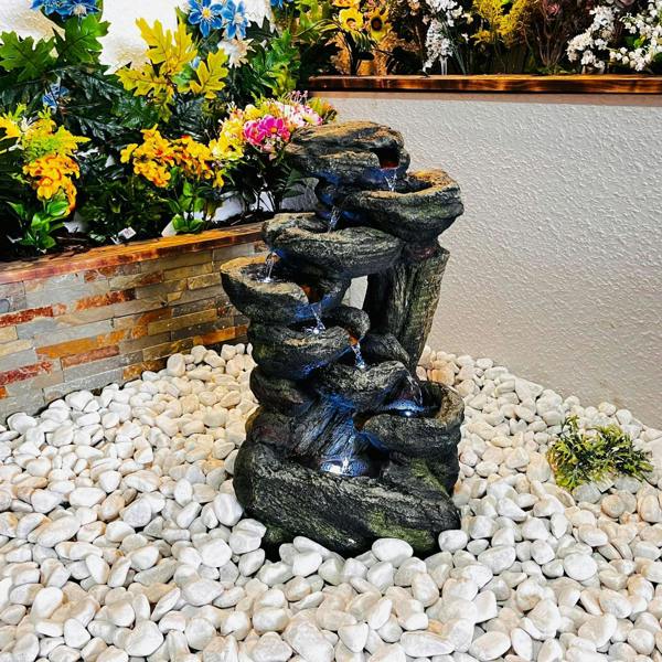 Tranquillity Water Features Harmony Rock Cascade Rock Effect Water Feature