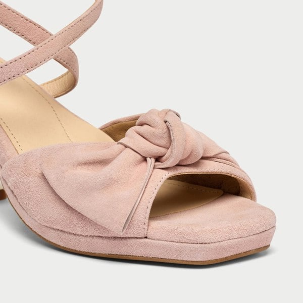 Calla Lydia Shoes - Soft Rose Suede