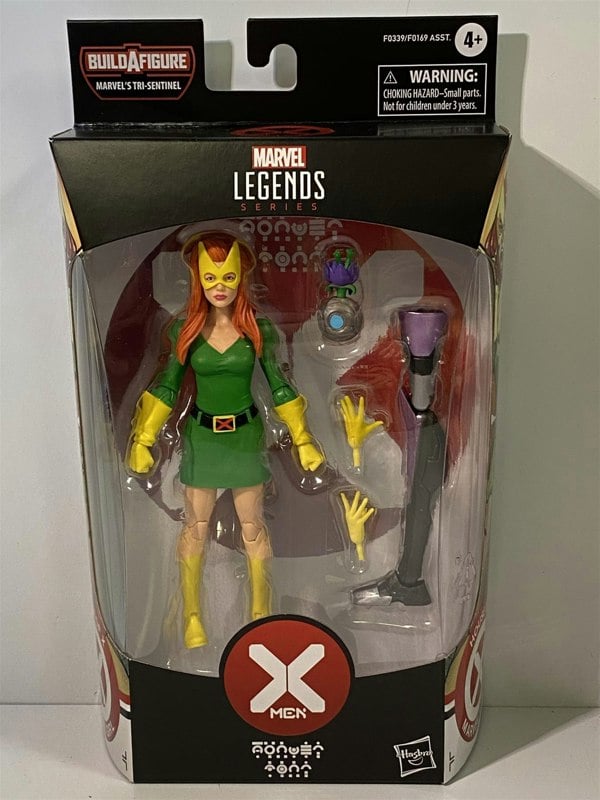 marvel girl house of x x men legends series hasbro f0339