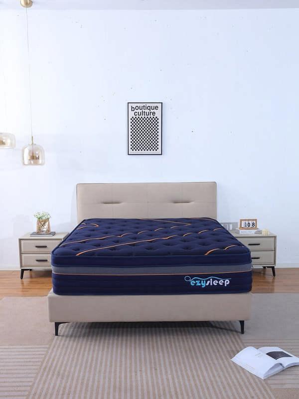 Ezysleep 30cm Saphire Harmony Spring Foam Mattress