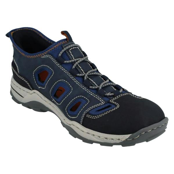 Rieker Mens Rieker Casual Slip On Summer Shoes 08078