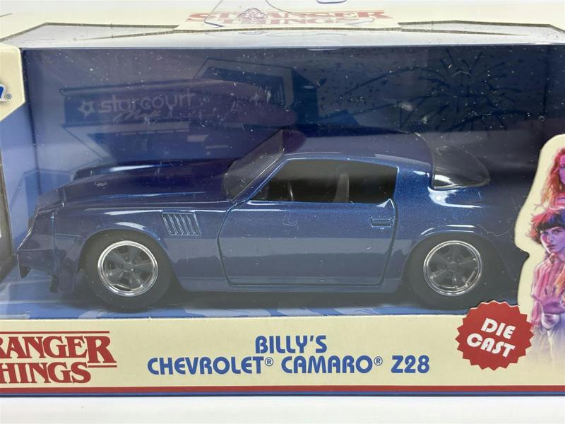 MCSlots Stranger Things Billys Chevy Camaro Z28 1:32 Scale Jada 253252005