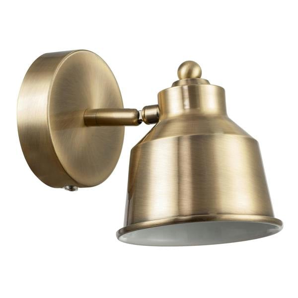 Modern Antique Brass Wireless Rechargeable Dimmable Spot Wall Light Image 5