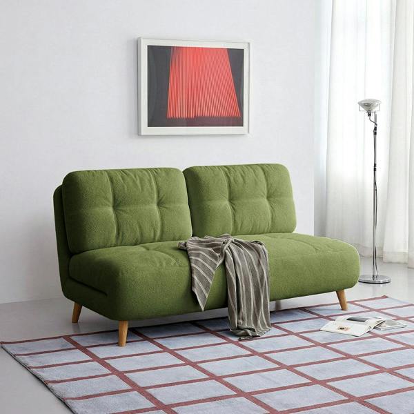 Weilai Concept Evans Single Seater, Two Seater Sofa Bed, Linen