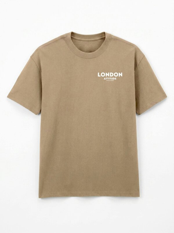 London Attitude Tokyo Dragon Oversized Heavyweight Cotton T-Shirt