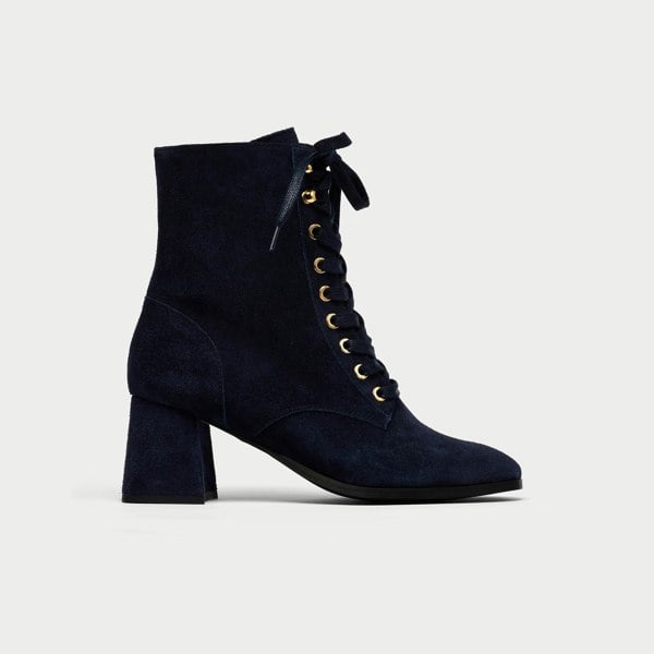 Calla Cleo Boots - Navy Suede