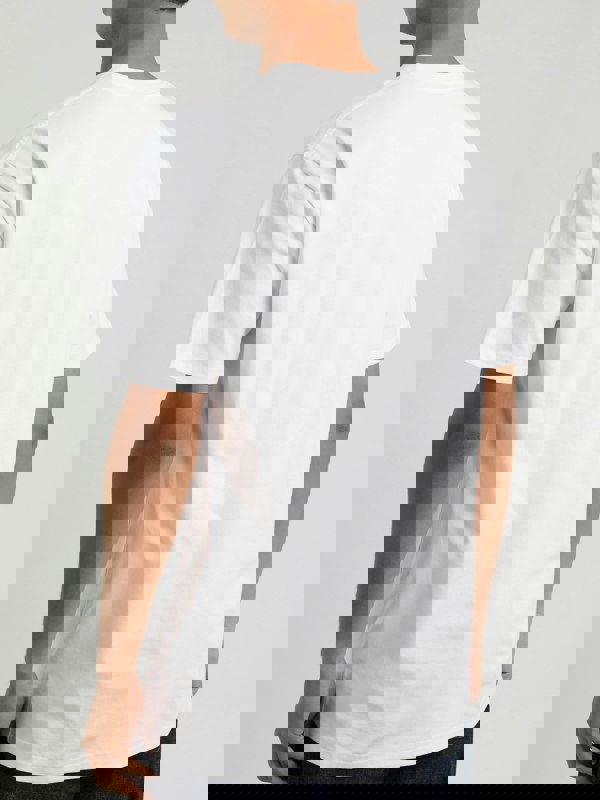 SINCLAIR ITALICS GLOBAL LOGO TEE WHITE