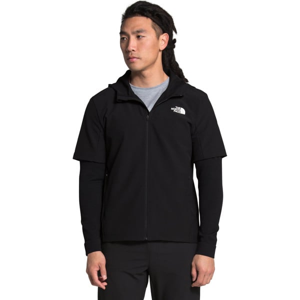 The North Face Teknitcal Full Zip TNF Layer Hooded Jacket - Black