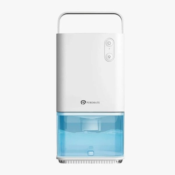 PureMate 1200ml Mini Dehumidifier for Damp Mould Condensation and Moisture