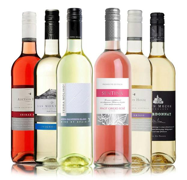 Easy Drinking White & Rose Wine Selection Case