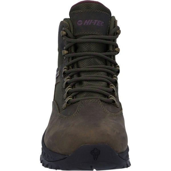 Hi-Tec Euro Trail Leather Women's Khaki Hiking Boots