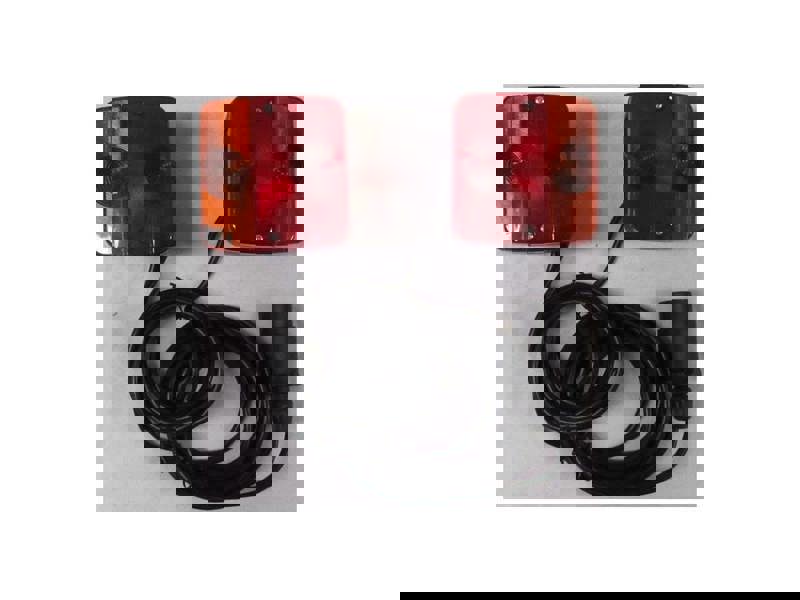 Magnetic Rear Trailer Tail Lights 12M Cable (Indicators Towing Light Board Lamp)