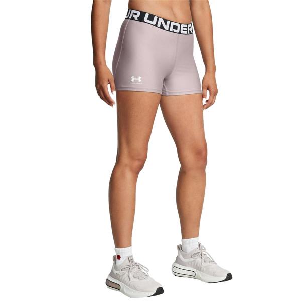 Under Armour Womens/Ladies HeatGear Compression Shorts - Grey - 