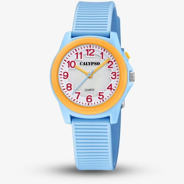Calypso Unisex Blue & Yellow Watch K5823/3