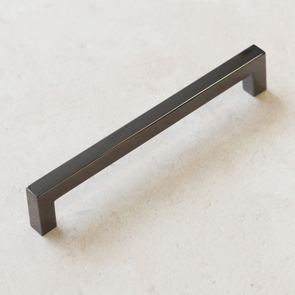 Handle & Home 160mm Black Nickel Square Frame Handle