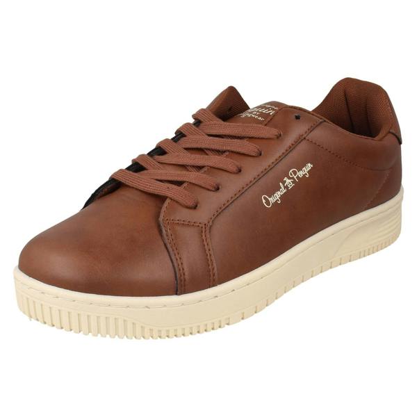Penguin Mens Penguin Lace Up Trainers Selwyn Pen0626