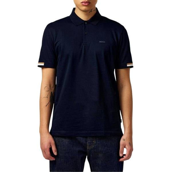 Boss Mens Parlay 147 Polo Shirt - Dark Blue - 
