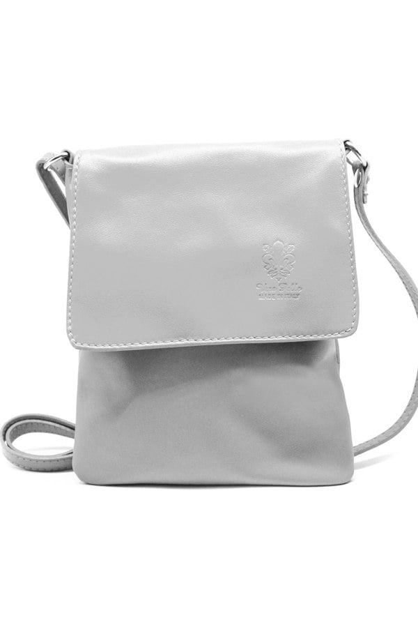 Kitise Stylish Flap Small Genuine Italian Leather Crossbody Bag