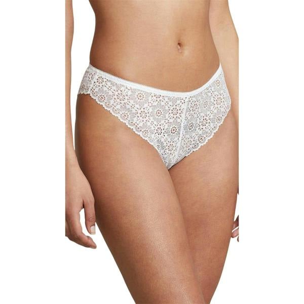 Ralph Lauren Womens/Ladies Floral Pattern Lace Tanga - Denim - 