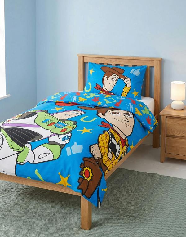 Vanilla Underground Disney Boys Multicoloured Toy Story Single Duvet Set (One Size)