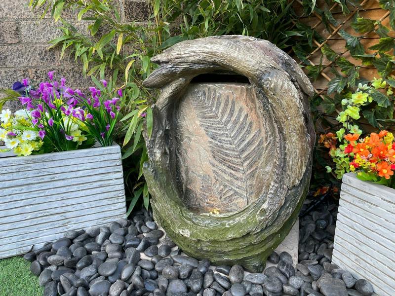 Tranquillity Water Features Fossil Leaf Traditional Water Feature