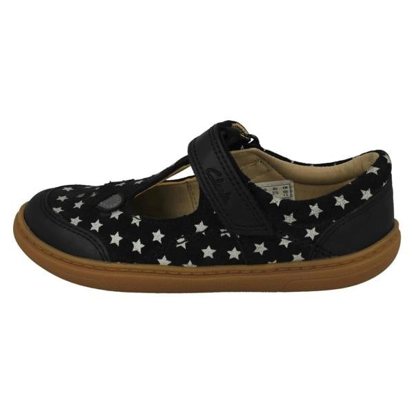 Clarks Girls Clarks Mouse Detailed Mary Jane Shoes Flash Mouse