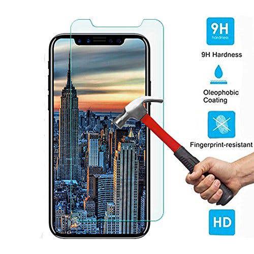 Iphone X Protector, Tempered Glass Protective Films Invisible Transparent Clear Protection Display Shield for Iphone X