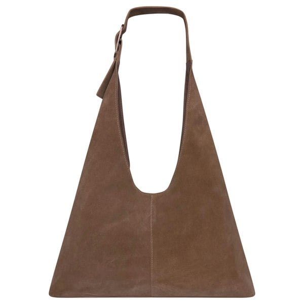 Barneys Originals Real Cow Suede Slouch Bag