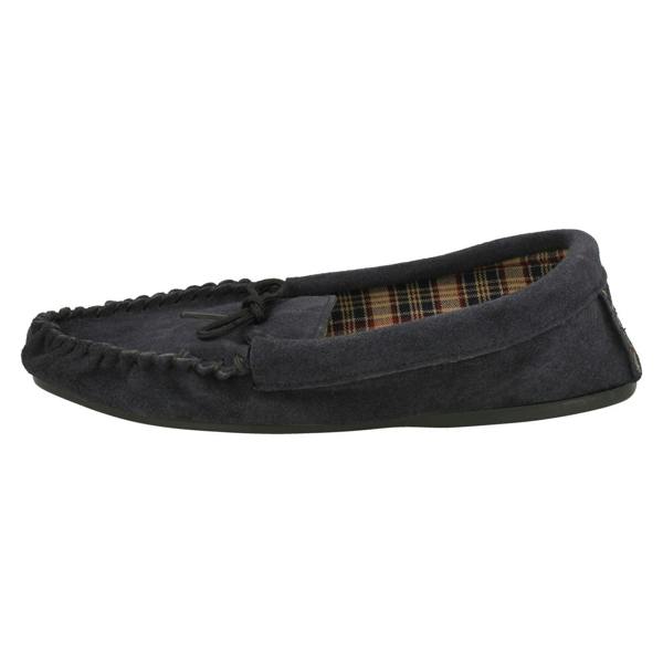 Mens Vamp Slippers Moccasin