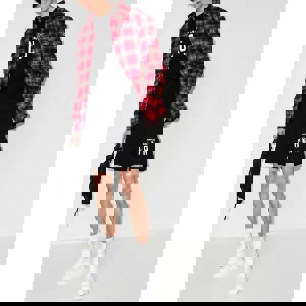 Dsquared Icon Logo-Print Shorts   in  Black