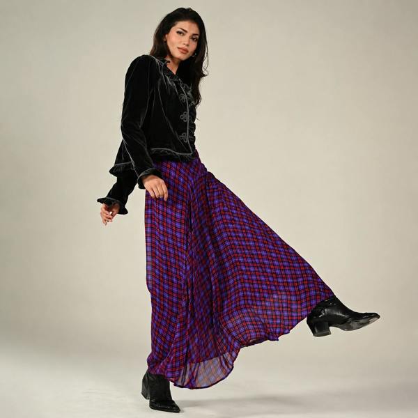 Rose & Nancy Adeline Velvet Military Jacket