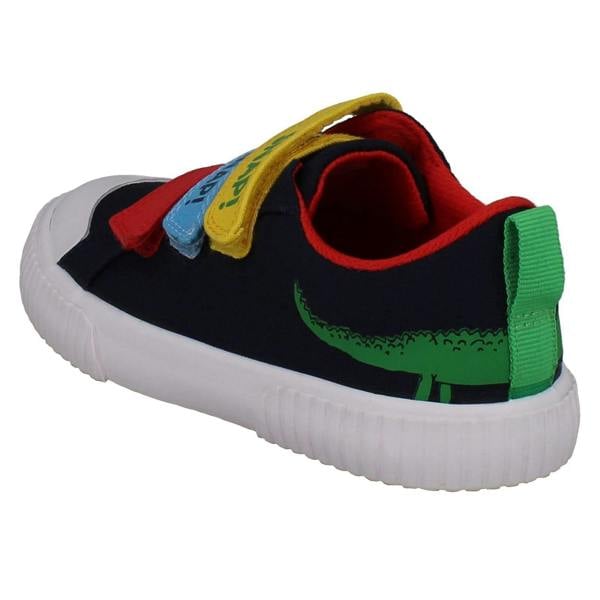 Clarks Boys Clarks Roald Dahl Crocodile Canvas Shoes RD Foxing Ace
