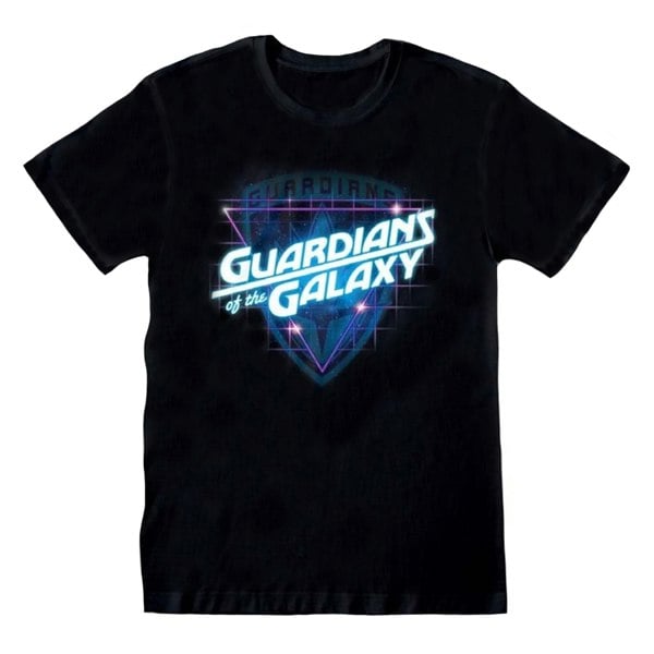 Guardians Of The Galaxy Unisex Adult T-Shirt - Black/Blue