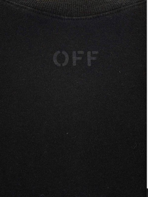 Off-White Rubber Arrow Regular Tee Black - Womens