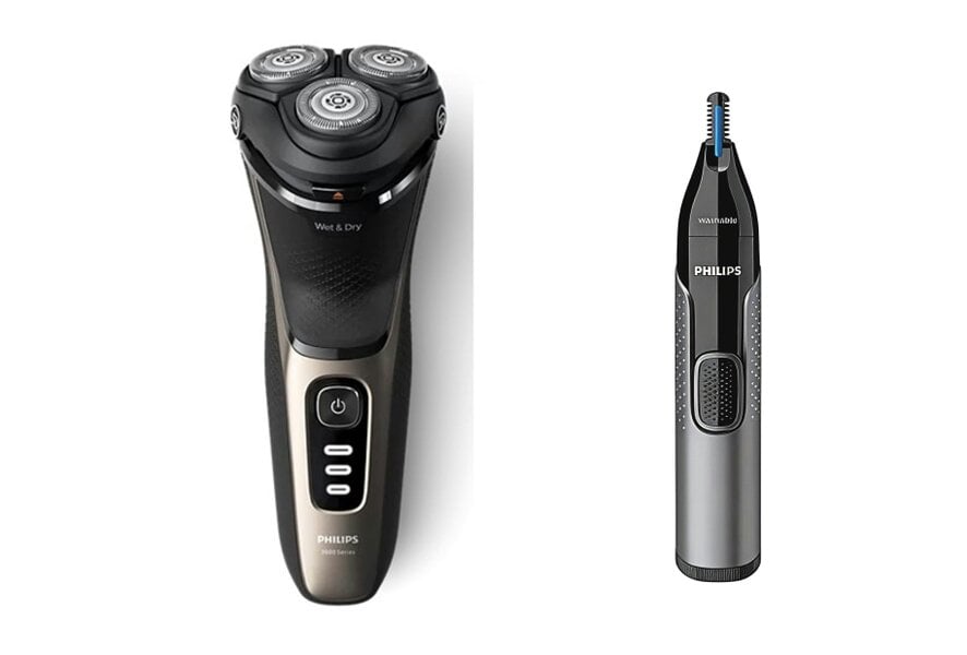 Philips S3242/12 & NT3650/16 Shaver & Nose Trimmer Bundle