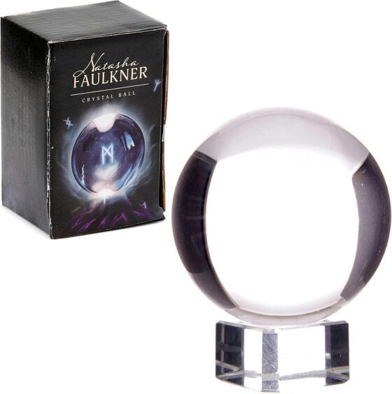 Puckator Natasha Faulkner Crystal Ball 5cm Glass Stand & Gift Box