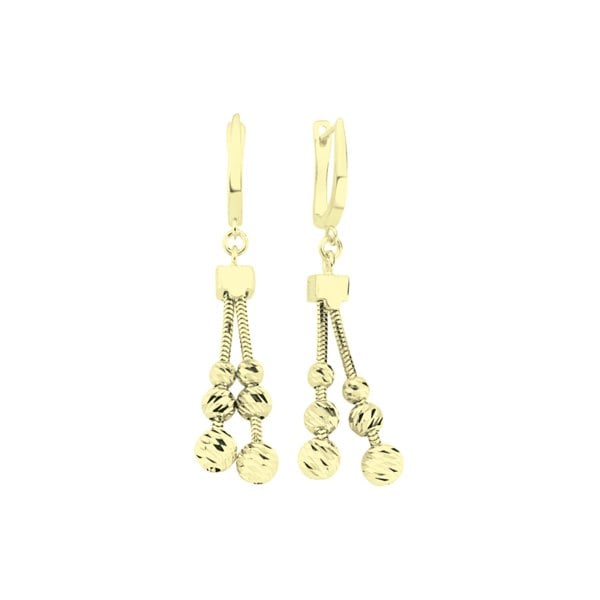 Dorissa Sterling Silver Drop Earring - Spero London